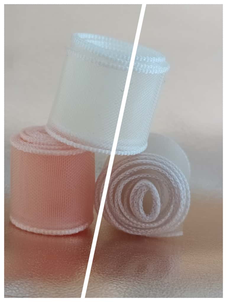 Stock Nastri Rigidi ed Elastici NASTRO ORGANZA 2